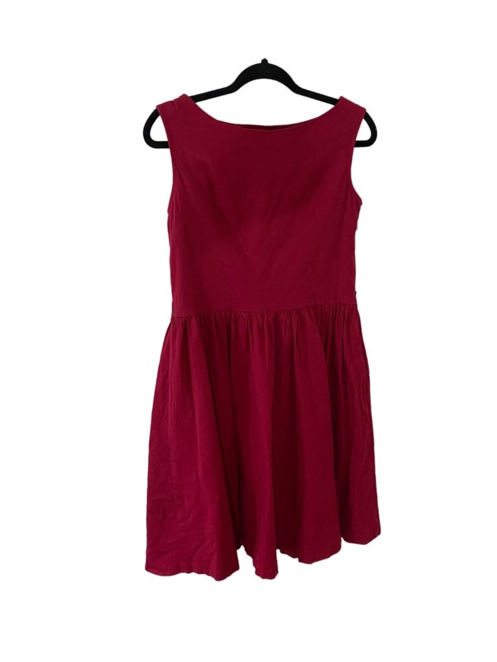 Lindy Bop Women's Red Retro Solid Pink 50's Style Rockabilly Dress - XL